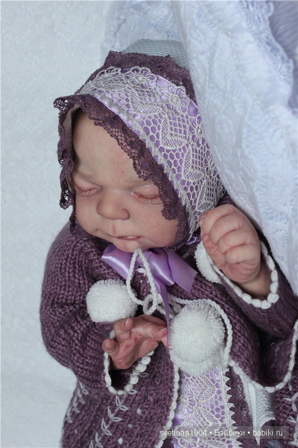 Новорожденная малышка. Кукла реборн Преображенской Светланы (фото 8)