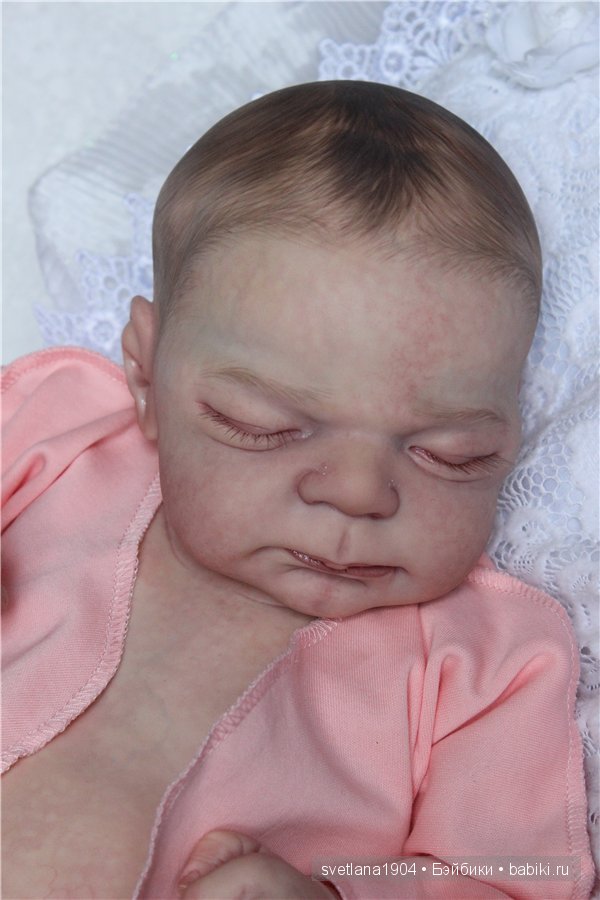 Новорожденная малышка. Кукла реборн Преображенской Светланы (фото 6)