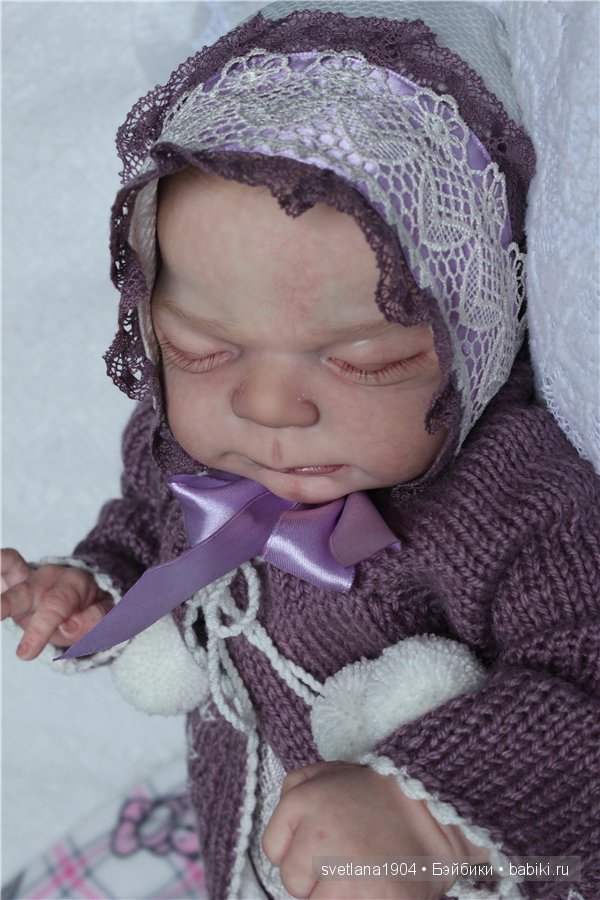 Новорожденная малышка. Кукла реборн Преображенской Светланы (фото 7)