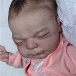 Новорожденная малышка. Кукла реборн Преображенской Светланы