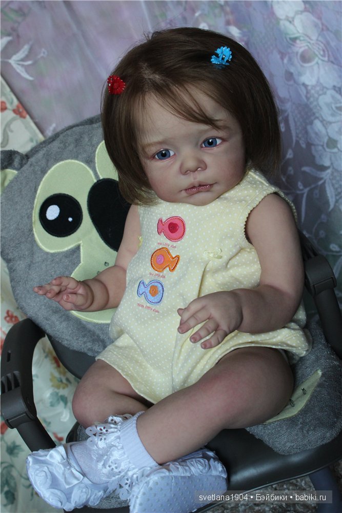 Лизочка)) Кукла реборн Светланы Преображенской (фото 7)