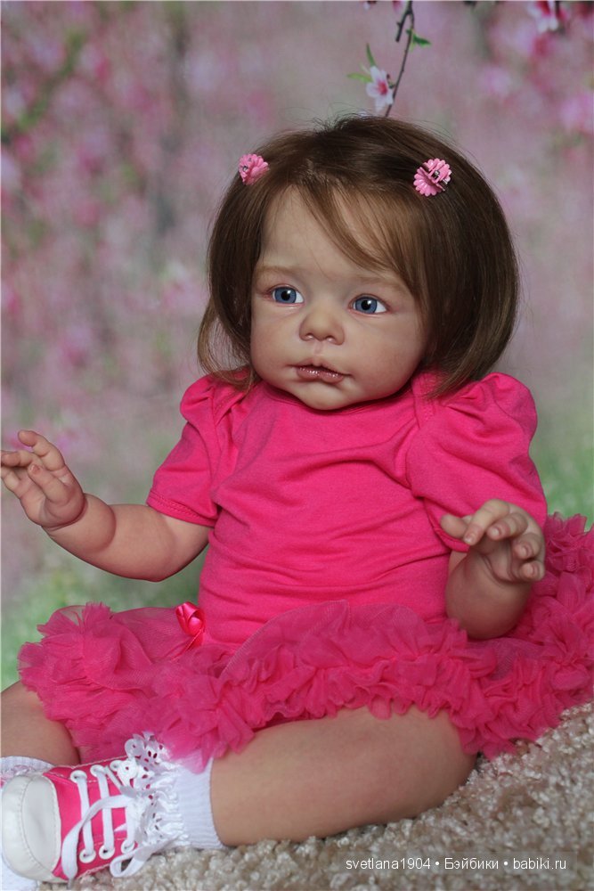 Лизочка)) Кукла реборн Светланы Преображенской