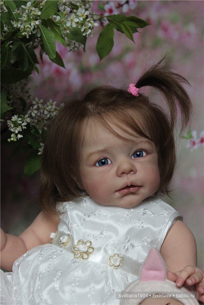 Лизочка)) Кукла реборн Светланы Преображенской