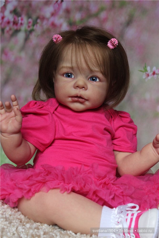 Лизочка)) Кукла реборн Светланы Преображенской