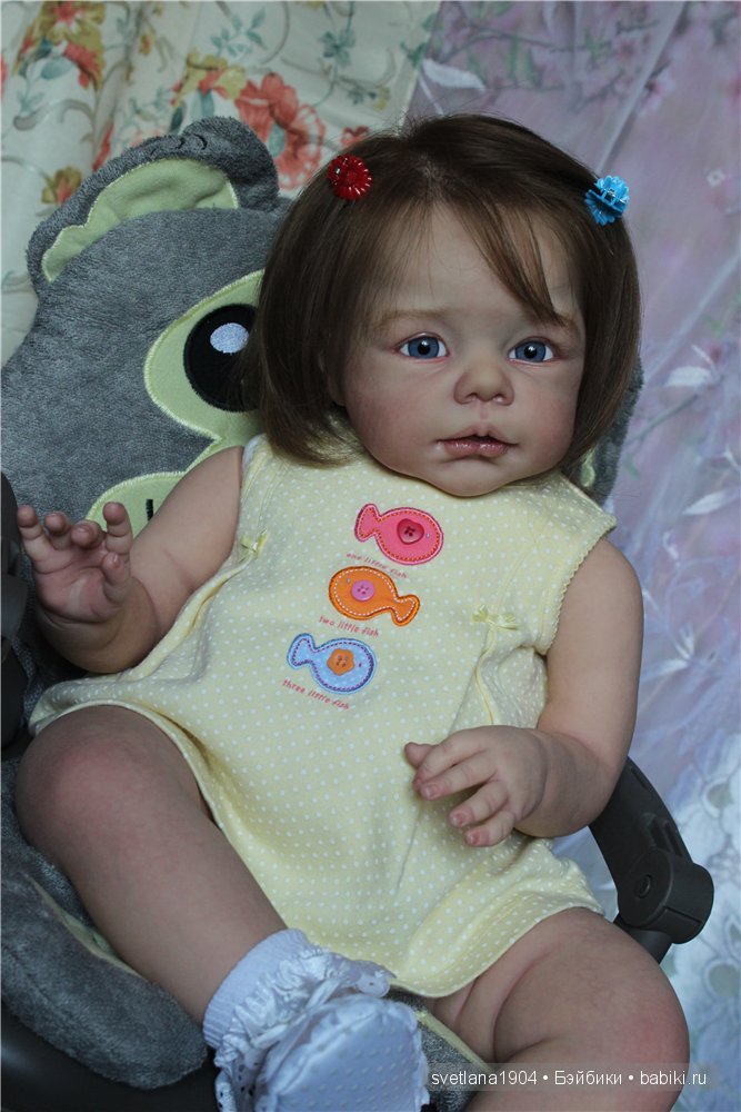 Лизочка)) Кукла реборн Светланы Преображенской