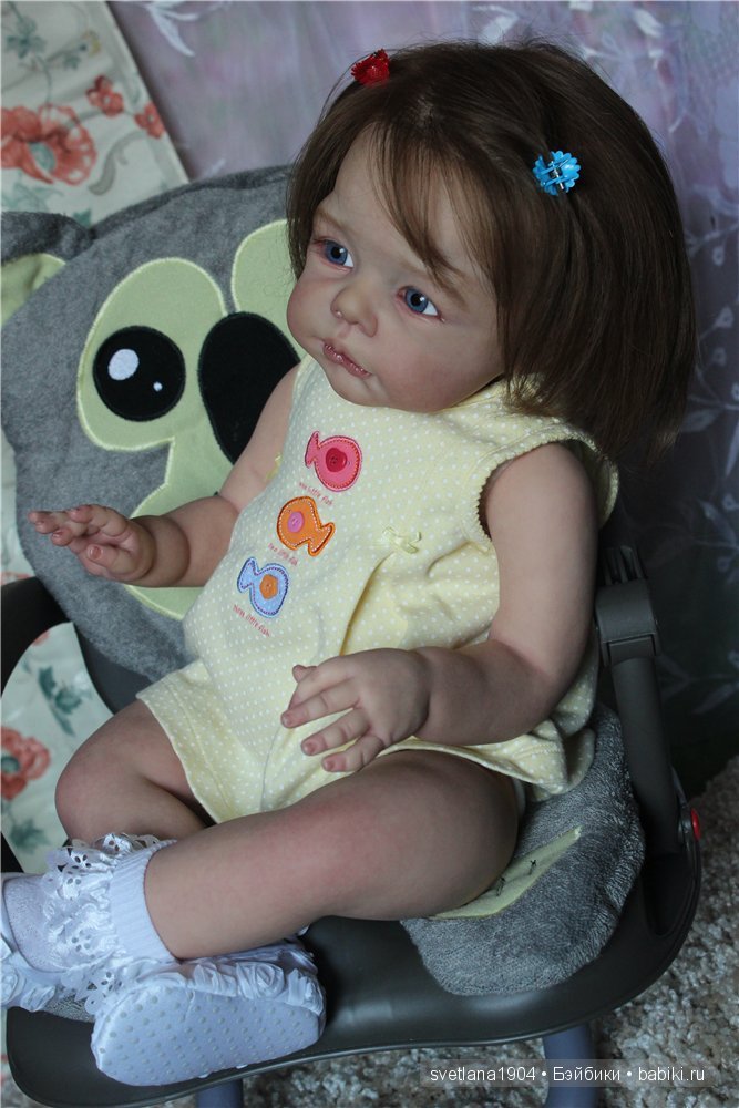 Лизочка)) Кукла реборн Светланы Преображенской