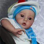 Тимошка-Капитан. Кукла реборн Светланы Преображенской