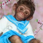 Мартышка номер два. Кукла реборн Светланы Преображенской