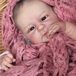 Забавная малышка. Кукла реборн Светланы Преображенской