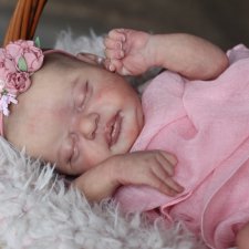 Новорожденная девочка. Кукла реборн Светланы Преображенской