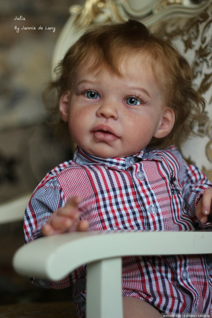 И снова мы, Julia от скульптора Jannie de Lange. Кукла реборн Преображенской Светланы (фото 7)