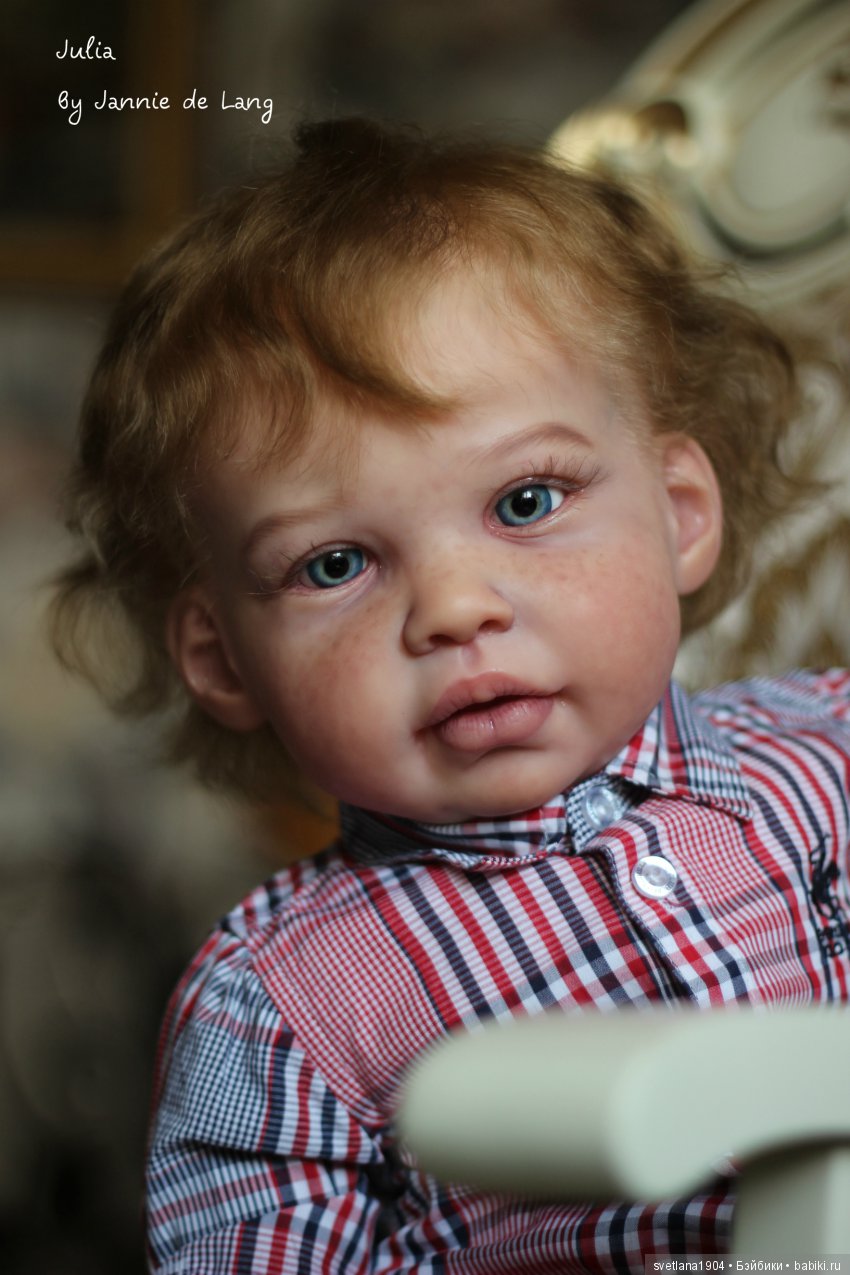 И снова мы, Julia от скульптора Jannie de Lange. Кукла реборн Преображенской Светланы (фото 2)