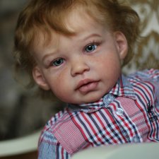 И снова мы, Julia от скульптора Jannie de Lange. Кукла реборн Преображенской Светланы