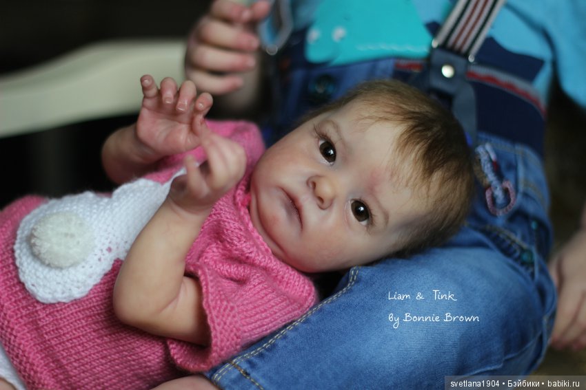 Братик и сестричка Лиам и Тинк от Bonnie Brown