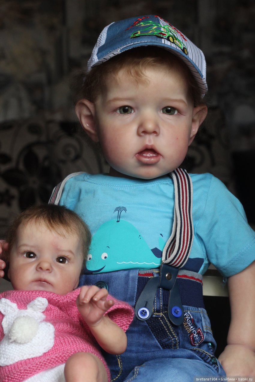 Братик и сестричка Лиам и Тинк от Bonnie Brown