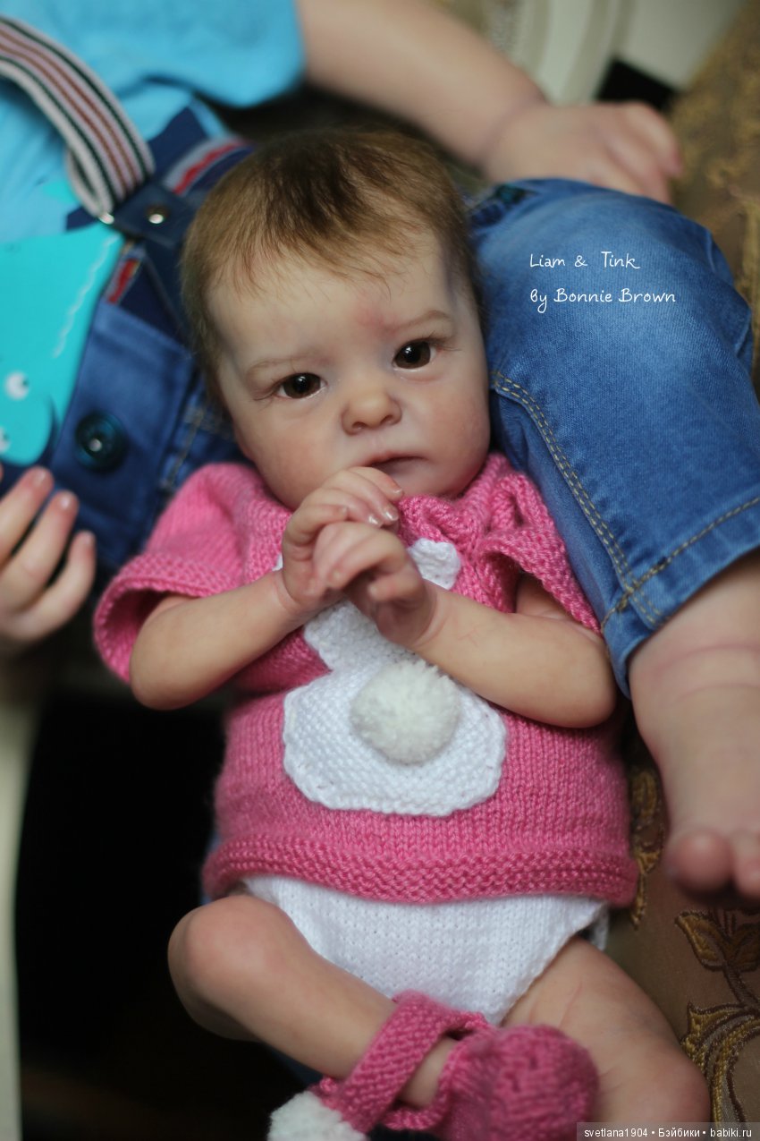 Братик и сестричка Лиам и Тинк от Bonnie Brown
