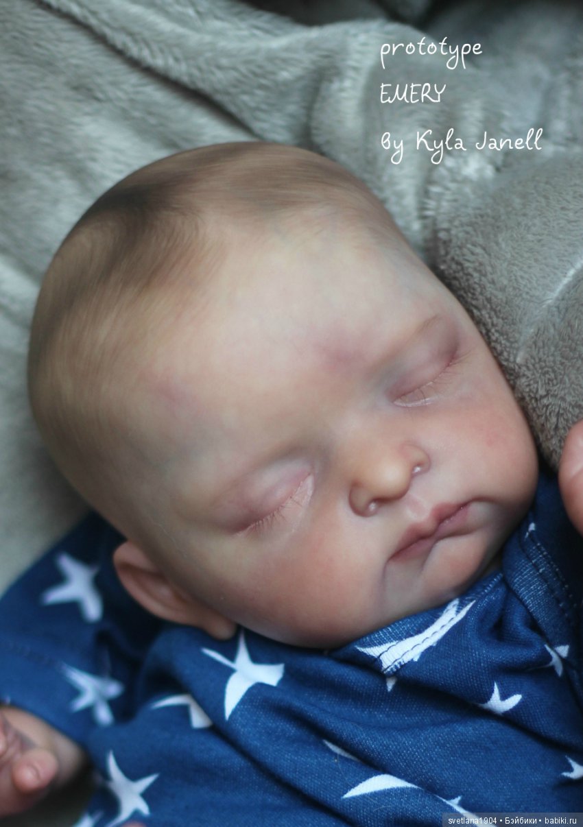 Прототип Emery скульптора Kyla Janell,куклы реборн Светланы Преображенской