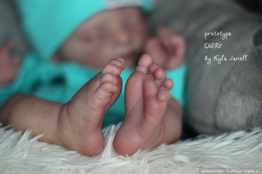 Прототип Emery скульптора Kyla Janell,куклы реборн Светланы Преображенской