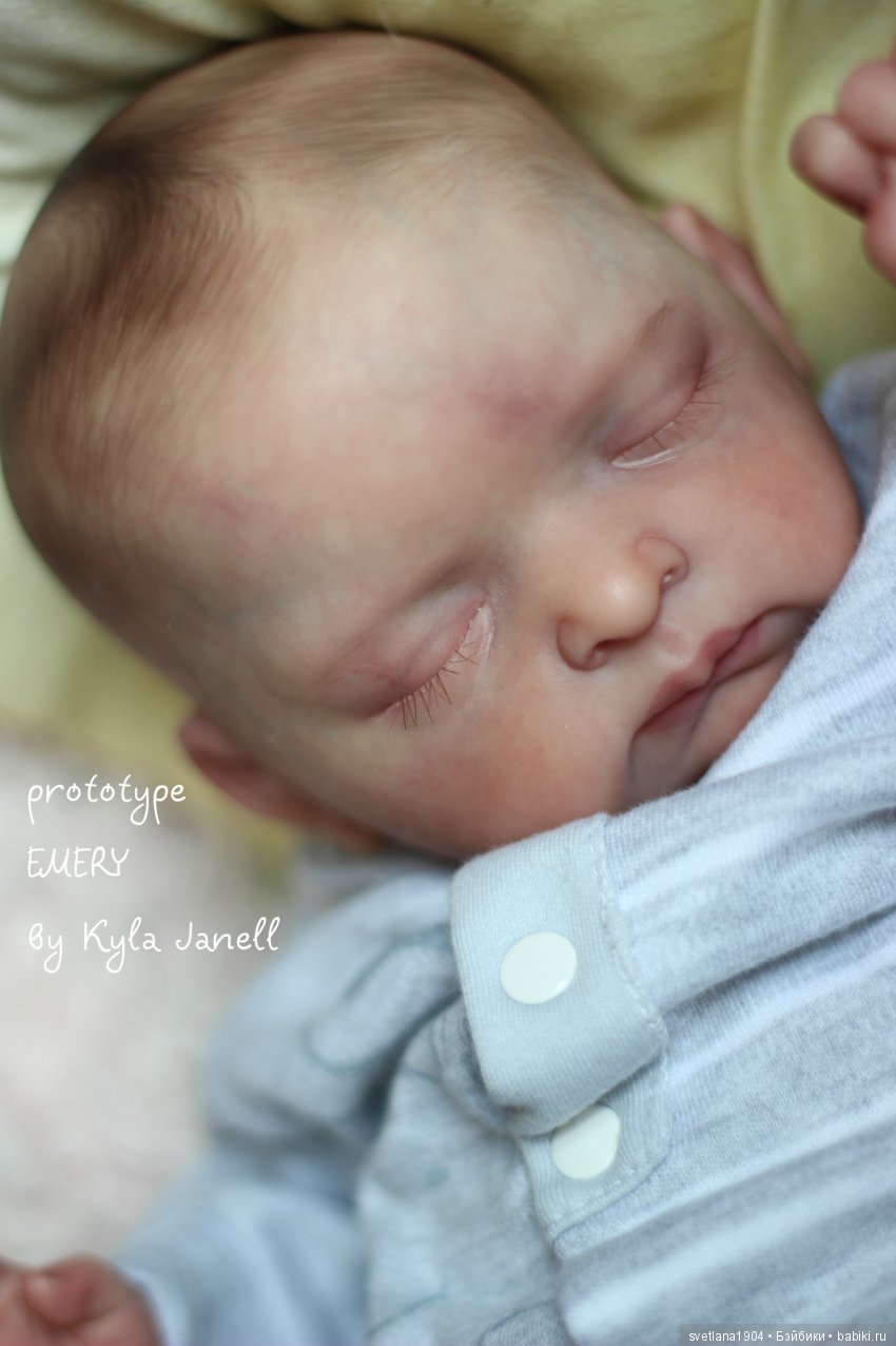 Прототип Emery скульптора Kyla Janell,куклы реборн Светланы Преображенской