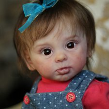 Обиженная Юлька. Adelaide от скульптора Andrea Arcello. Куклы реборн Светланы Преображенской