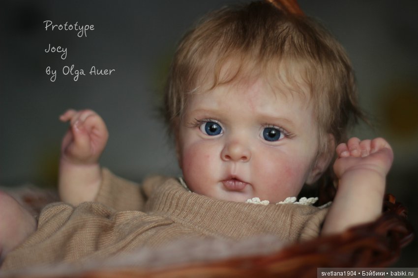 Prototype Jocy by Olga Auer.Куклы реборн Преображенской Светланы
