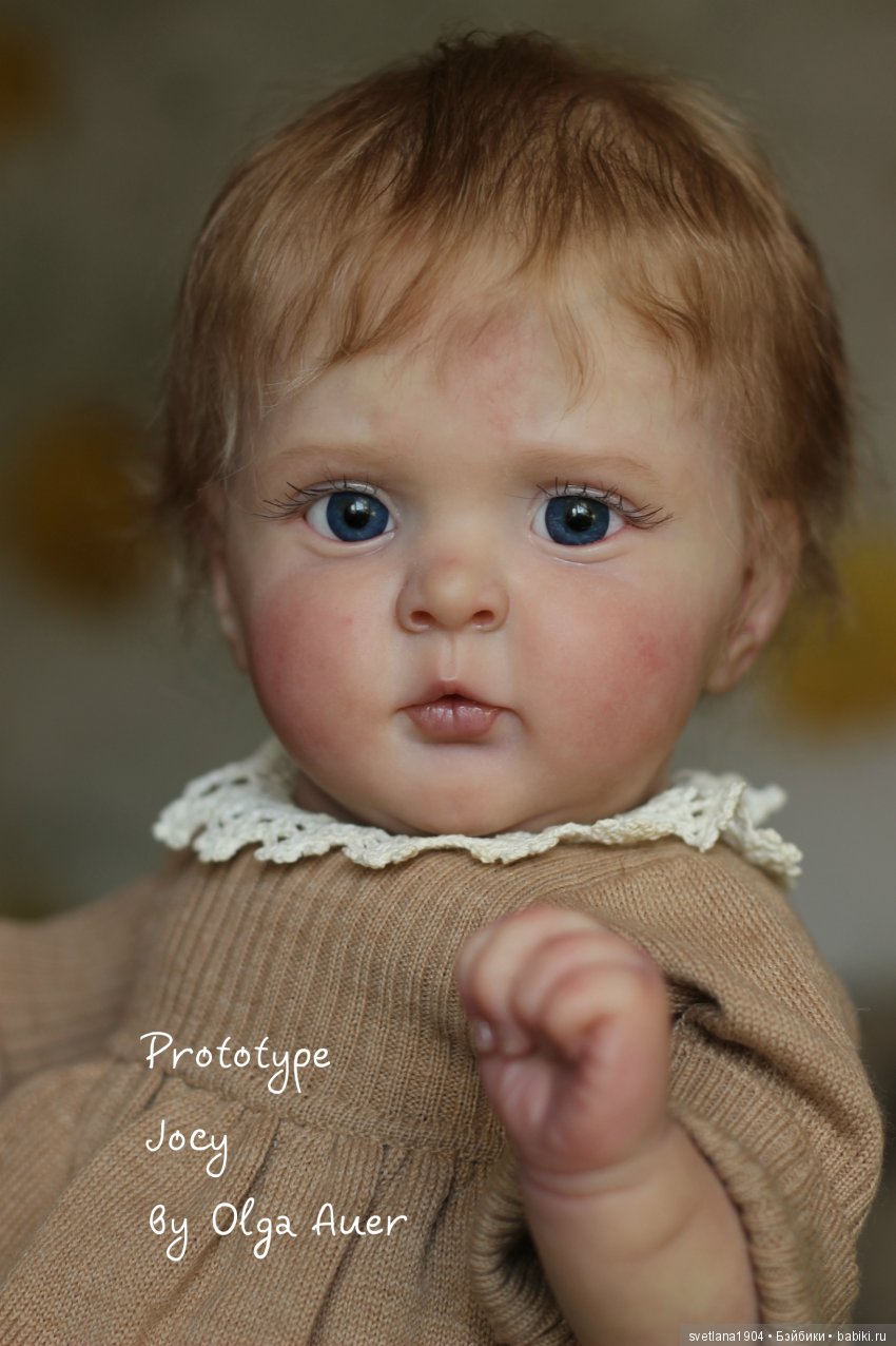 Prototype Jocy by Olga Auer.Куклы реборн Преображенской Светланы