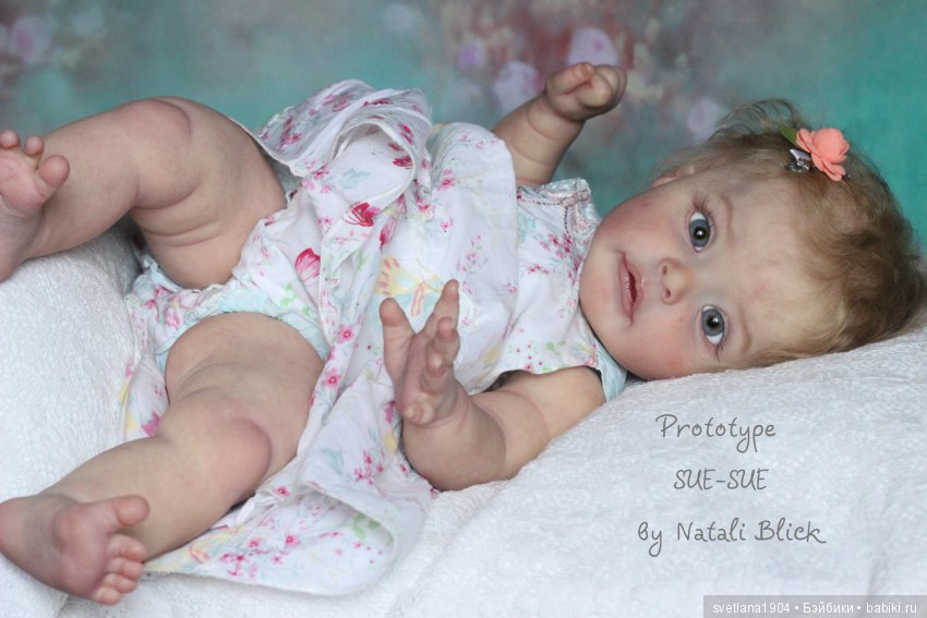 Прототип Sue Sue скульптора Natali Blick, моя версия. Куклы реборн Светланы Преображенской