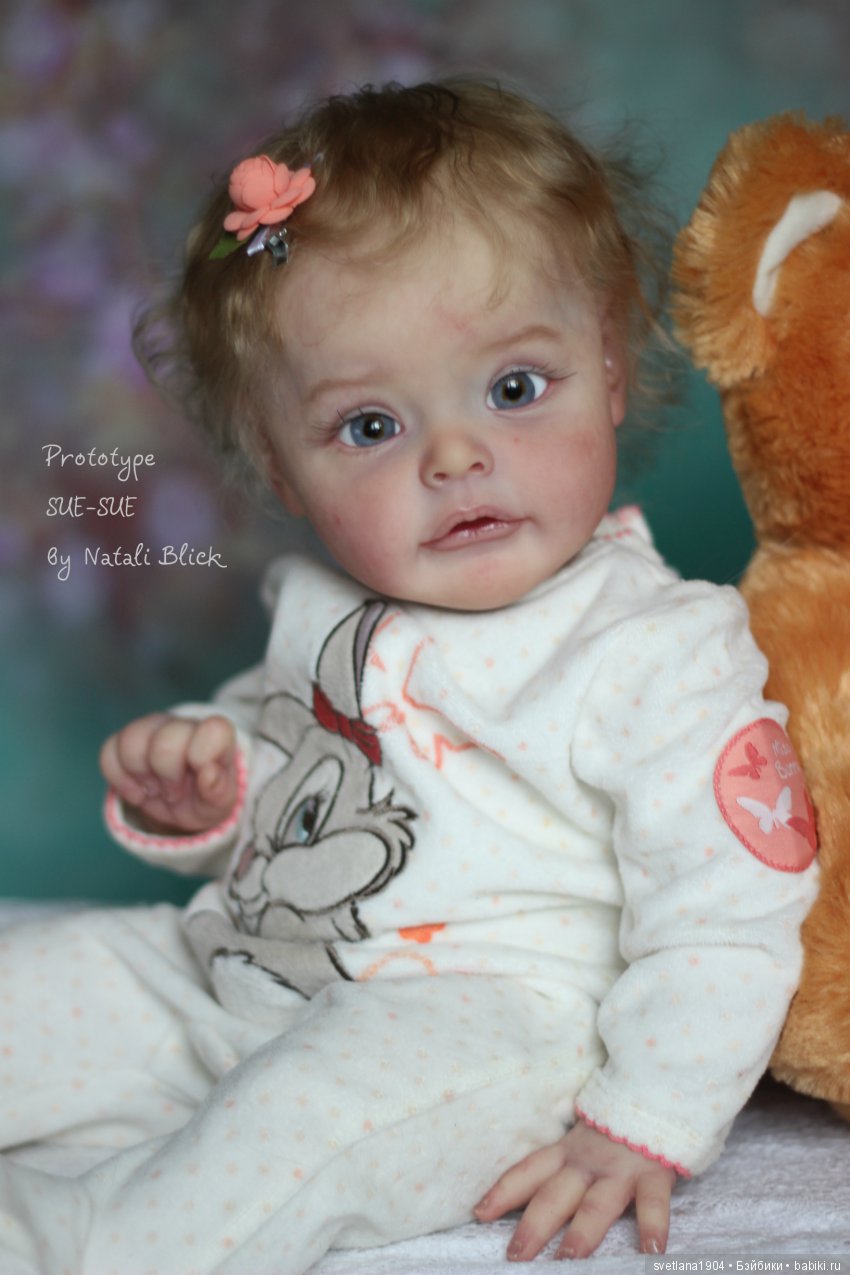 Прототип Sue Sue скульптора Natali Blick, моя версия. Куклы реборн Светланы Преображенской