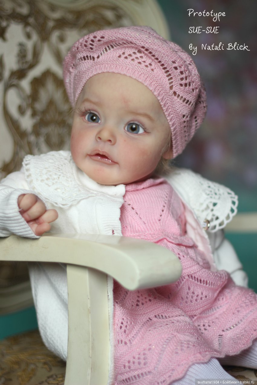 Прототип Sue Sue скульптора Natali Blick, моя версия. Куклы реборн Светланы Преображенской