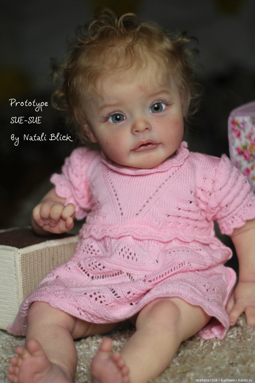 Прототип Sue Sue скульптора Natali Blick, моя версия. Куклы реборн Светланы Преображенской