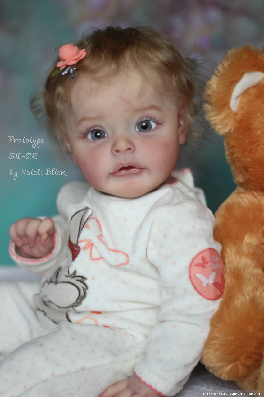 Прототип Sue Sue скульптора Natali Blick, моя версия. Куклы реборн Светланы Преображенской