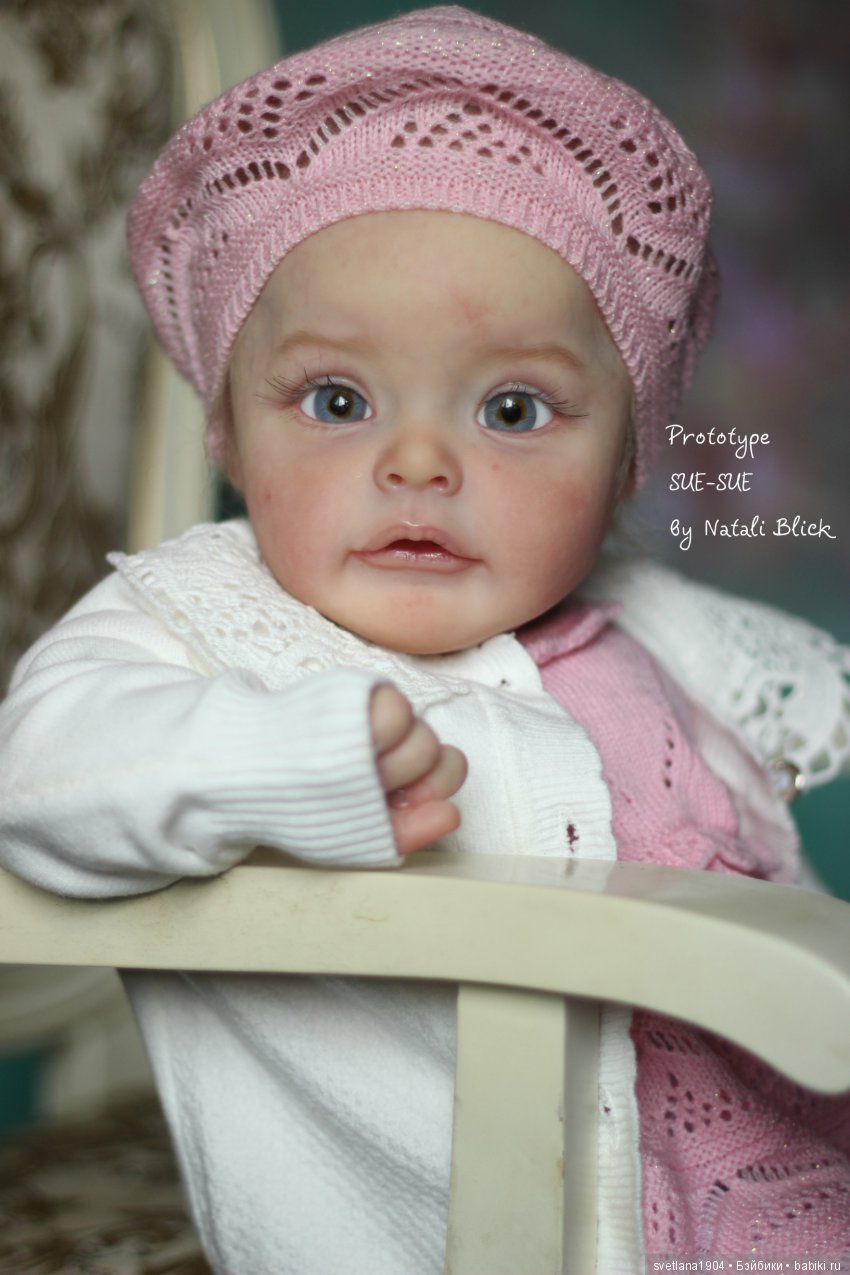 Прототип Sue Sue скульптора Natali Blick, моя версия. Куклы реборн Светланы Преображенской