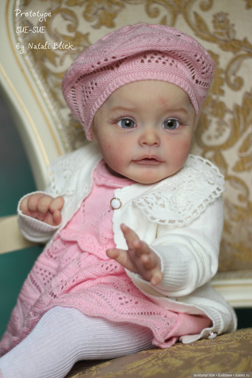 Прототип Sue Sue скульптора Natali Blick, моя версия. Куклы реборн Светланы Преображенской (фото 4)