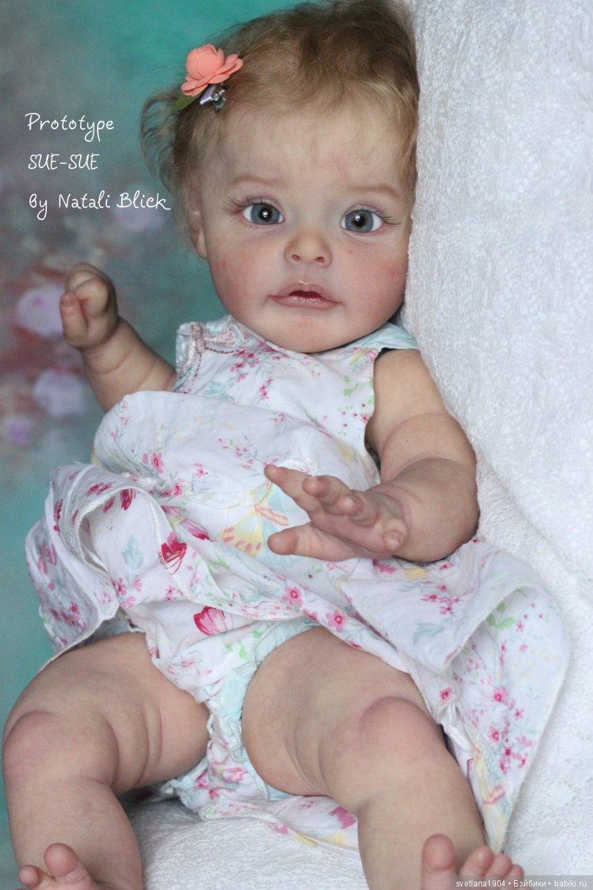 Прототип Sue Sue скульптора Natali Blick, моя версия. Куклы реборн Светланы Преображенской