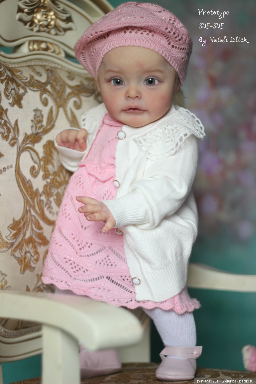 Прототип Sue Sue скульптора Natali Blick, моя версия. Куклы реборн Светланы Преображенской (фото 8)