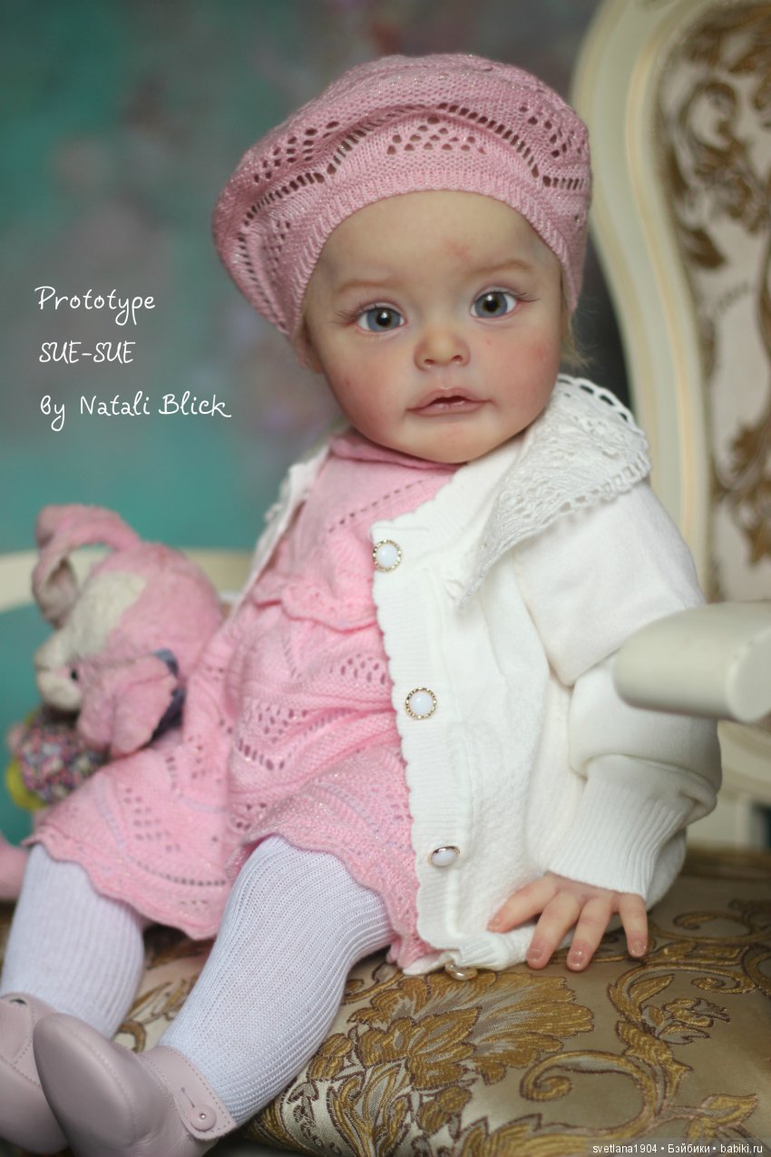 Прототип Sue Sue скульптора Natali Blick, моя версия. Куклы реборн Светланы Преображенской