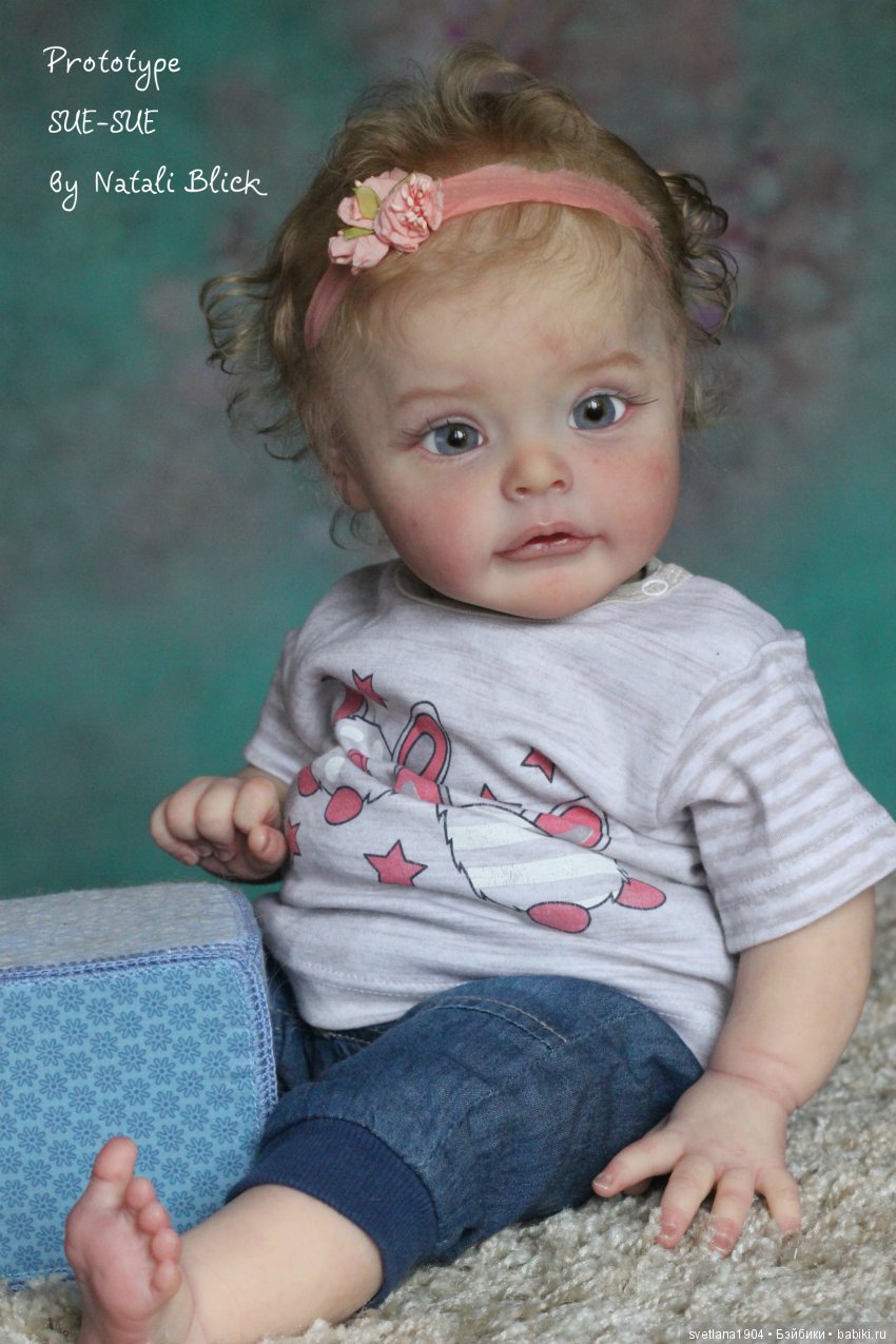 Прототип Sue Sue скульптора Natali Blick, моя версия. Куклы реборн Светланы Преображенской