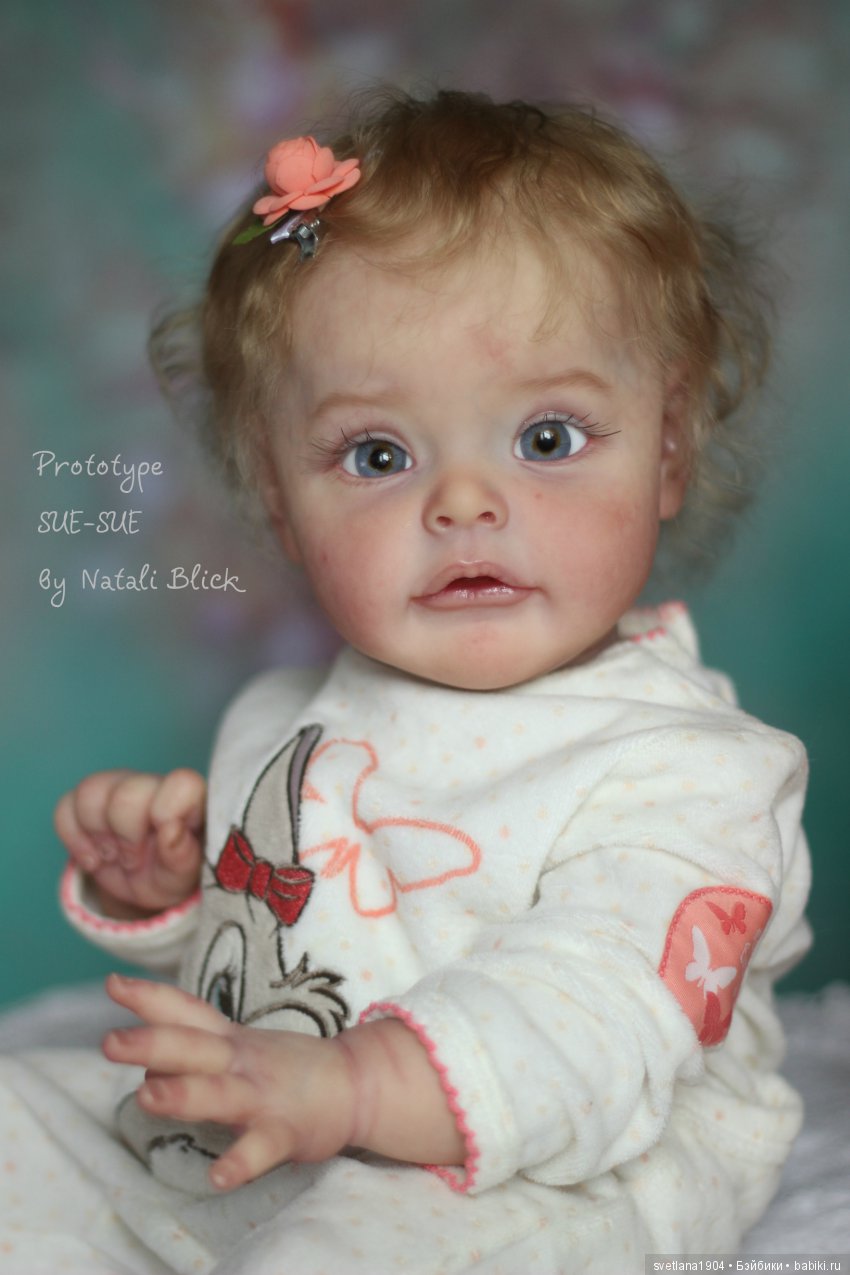 Прототип Sue Sue скульптора Natali Blick, моя версия. Куклы реборн Светланы Преображенской