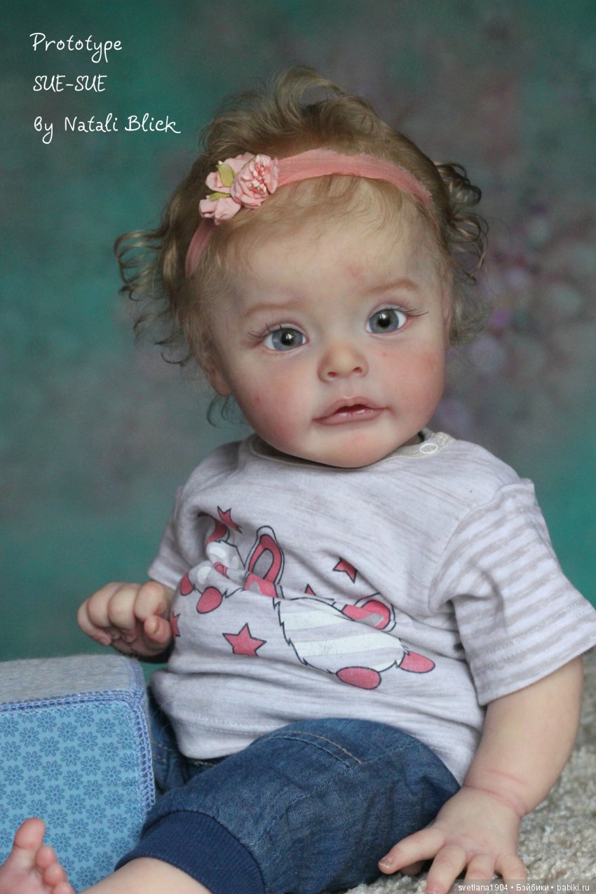 Прототип Sue Sue скульптора Natali Blick, моя версия. Куклы реборн Светланы Преображенской