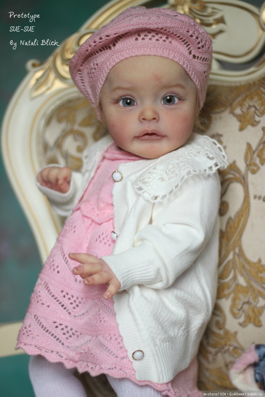 Прототип Sue Sue скульптора Natali Blick, моя версия. Куклы реборн Светланы Преображенской