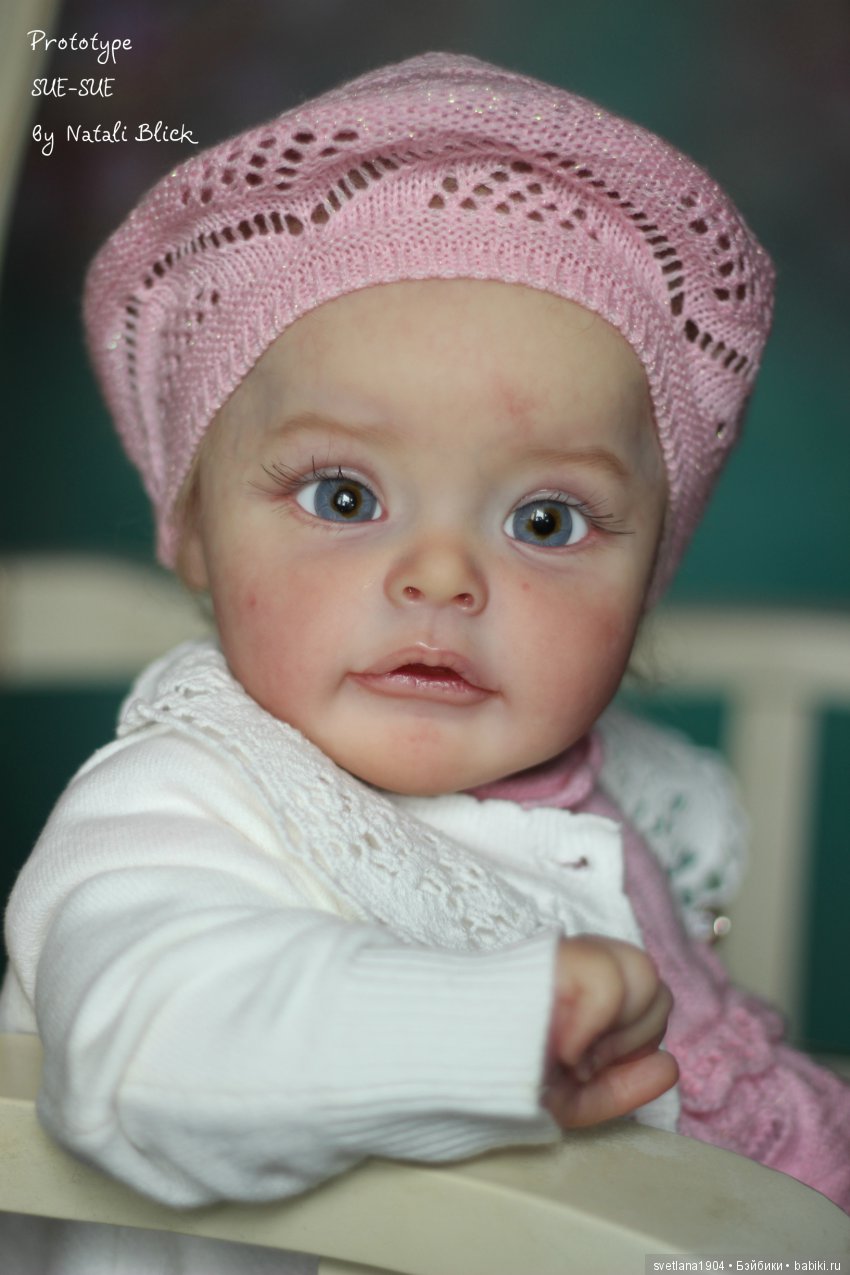 Прототип Sue Sue скульптора Natali Blick, моя версия. Куклы реборн Светланы Преображенской