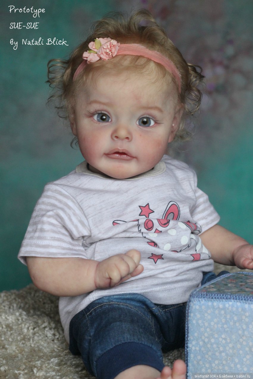 Прототип Sue Sue скульптора Natali Blick, моя версия. Куклы реборн Светланы Преображенской