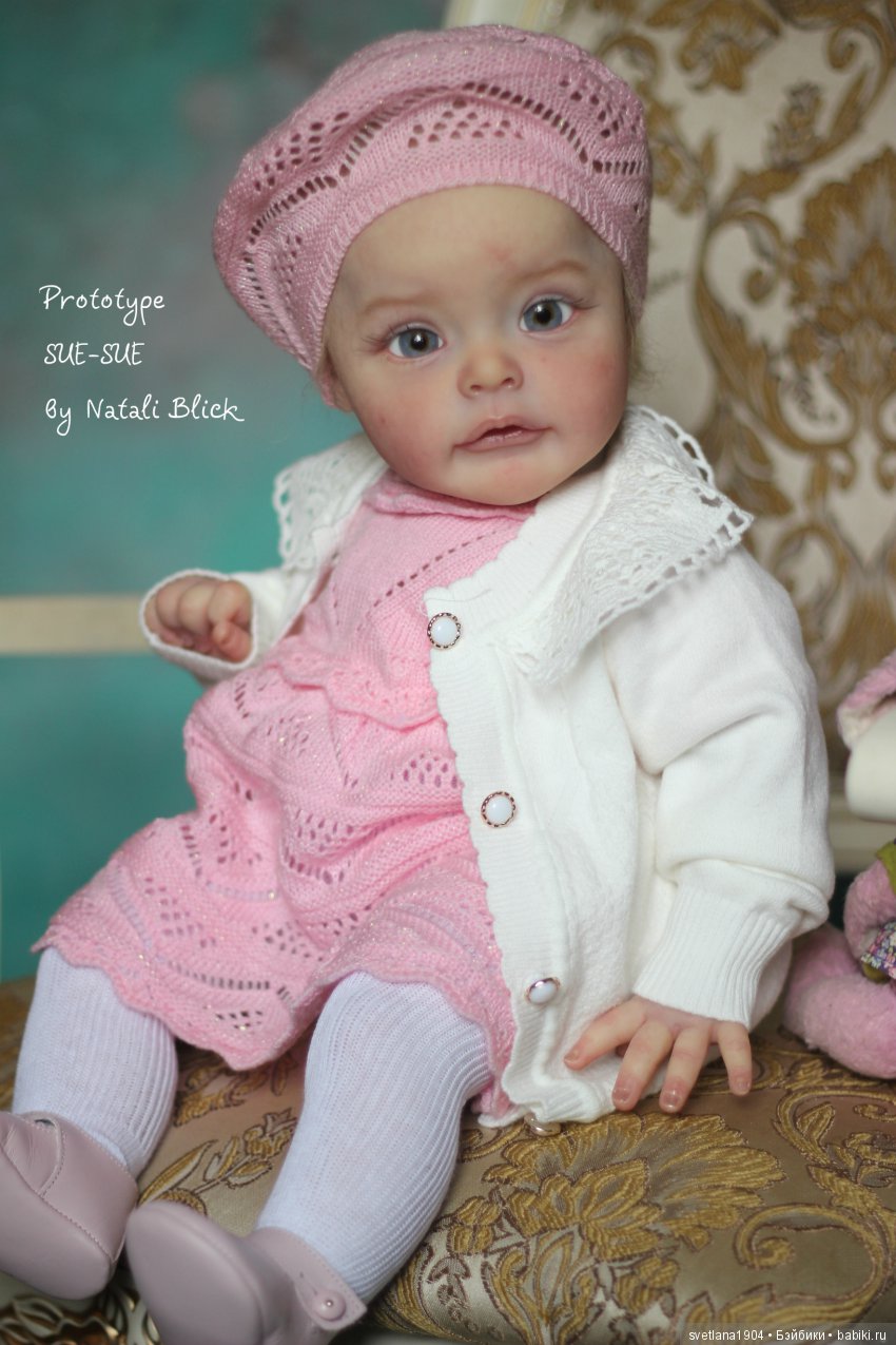 Прототип Sue Sue скульптора Natali Blick, моя версия. Куклы реборн Светланы Преображенской