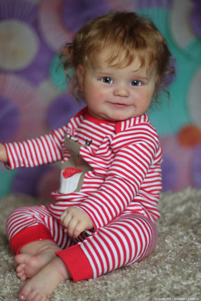 Maddie by Bonnie Brown, моя вторая версия. Куклы реборн Светланы Преображенской (фото 6)