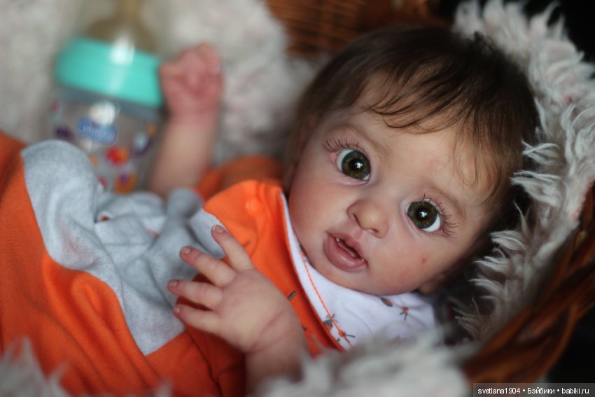 Малыш Гномик. Куклы реборн Светланы Преображенской