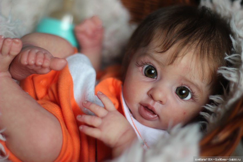 Малыш Гномик. Куклы реборн Светланы Преображенской