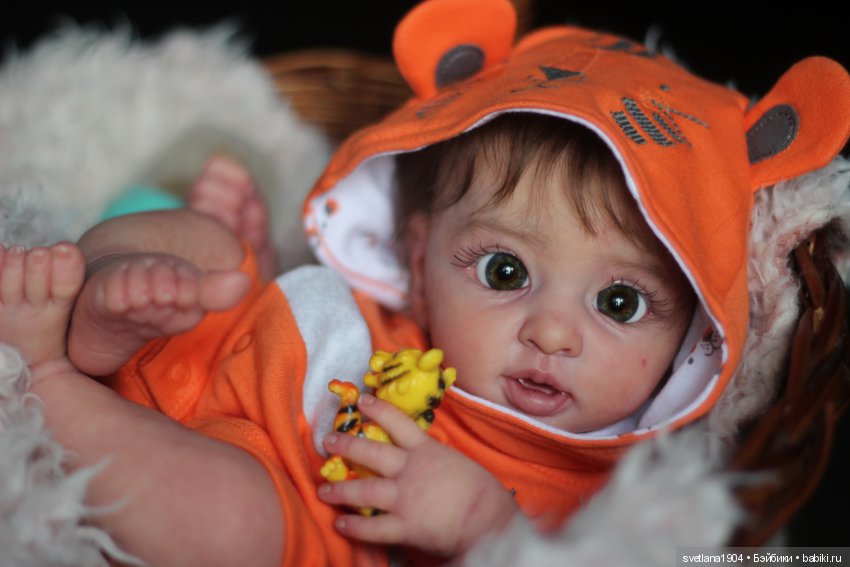 Малыш Гномик. Куклы реборн Светланы Преображенской
