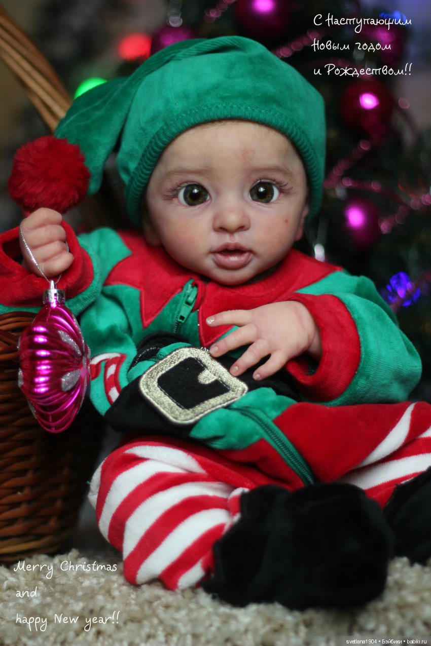 Малыш Гномик. Куклы реборн Светланы Преображенской