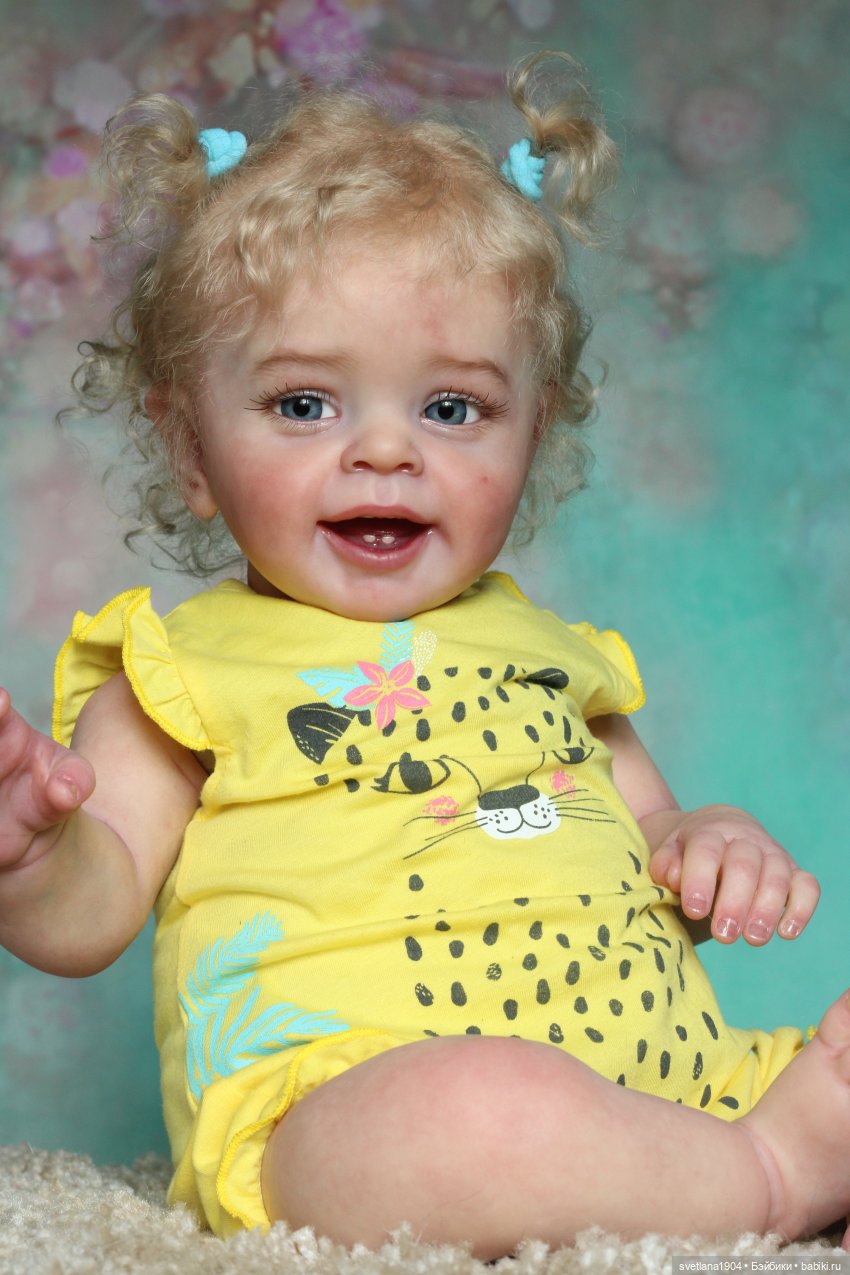 Кучеряшка YANNICK by Natali Blick .Куклы реборн Светланы Преображенской (фото 6)