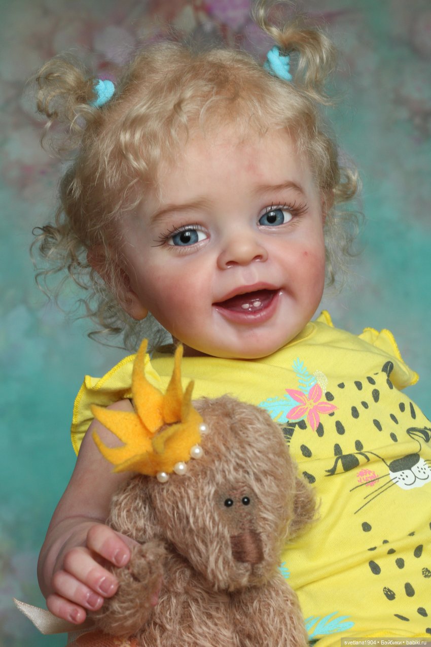 Кучеряшка YANNICK by Natali Blick .Куклы реборн Светланы Преображенской (фото 7)